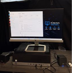 HP Elitedesk 800 G4 Desktop Computer with everything