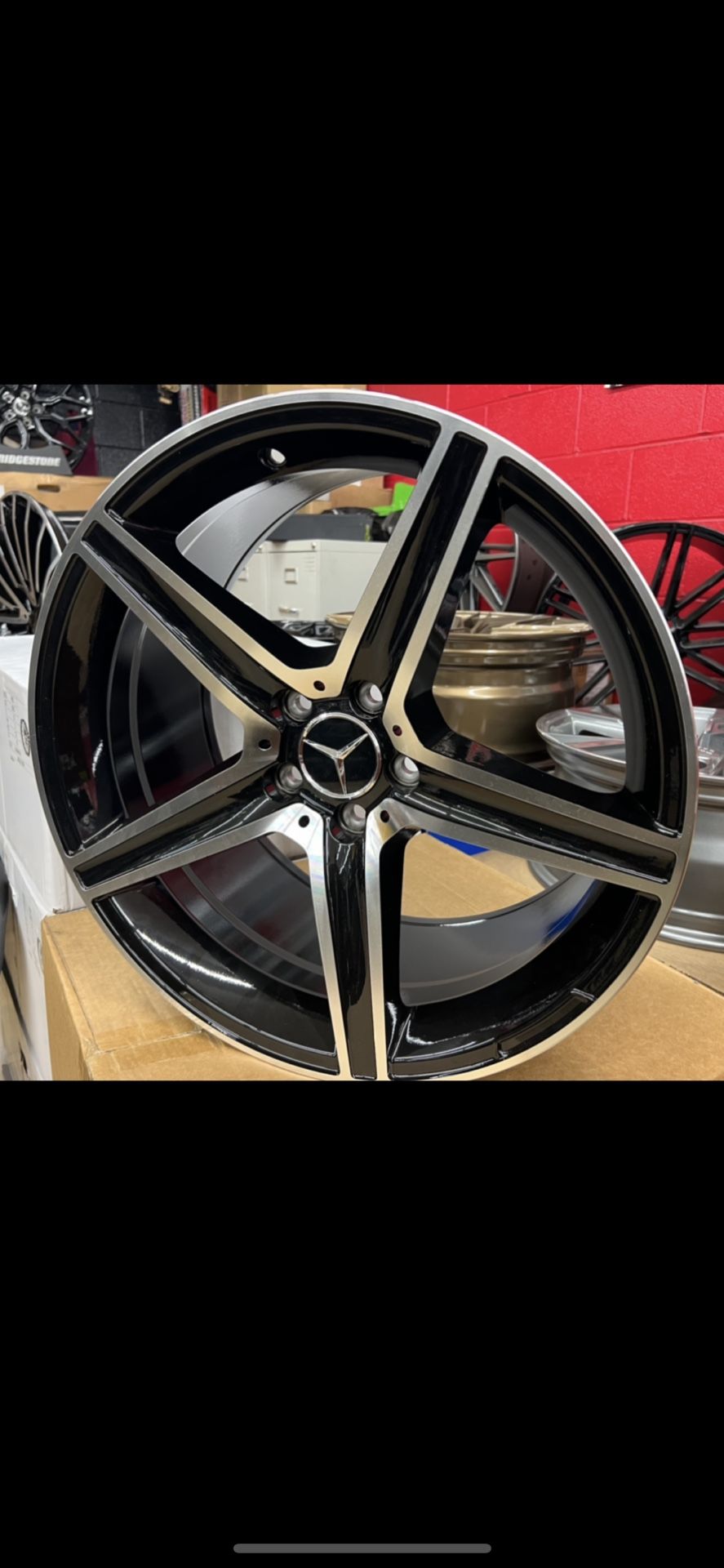 Mercedes 18” New Amg Styie Rims Set 