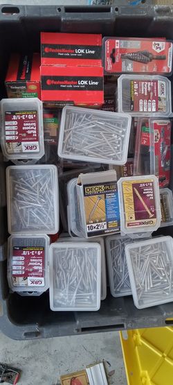 6", 4", 3 1/2", 2 5/8" Screws And Lag Bolts Timberlock Deckmate ++