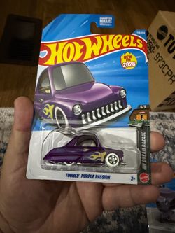 Hotwheels TOONED" PURPLE PASSION $3