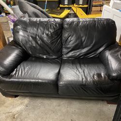 black couch 