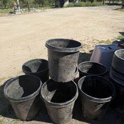 Pots 1,2,3,5,15gallons