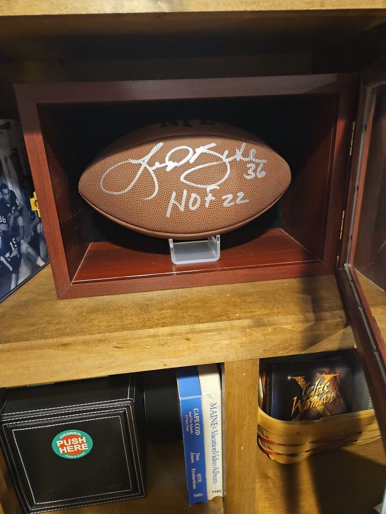 Leroy Butler Autographed Football JSA COA
