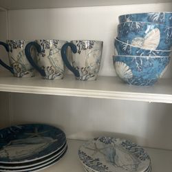 Dish Set - Beach Theme