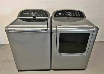 Washer and dryer set