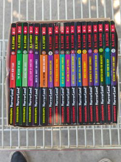 R.L. Stein Goosebumps Books Collection