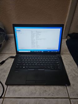 Dell laptop  latitude 7480