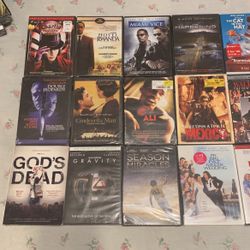 Brand New/Never Opened DVD’s     ON SALE NOW        Reduced Again 
