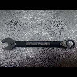 Craftsman Combination Spline Universal 12960 D-AB Standard 1/2 Inch Wrench Used