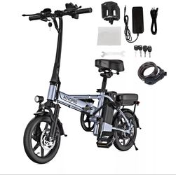 AOVOPRO EB60 Adult Ebike 500W Foldable 48V 10.5AH Electric Bicycle 22MPH 28Miles
