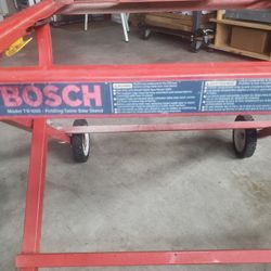 Bosch Folding Table Saw Stand - Wheeled