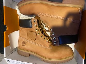 Timberland 6-Inch Premium Wheat Nubuck Boots