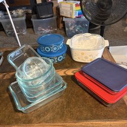 Lot Of Vintage & Modern Pyrex