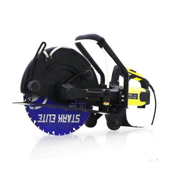 16 inch 3200-Watt Circular Cut Concrete Saw Cutter with Water Line Attachment (No-Blade)