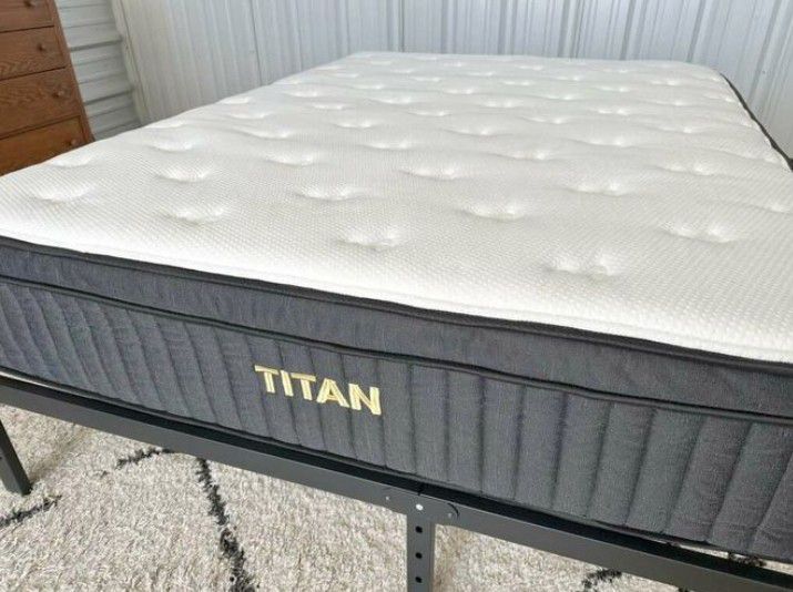 Titan Plus Luxe King Mattress By Brooklyn Bedding