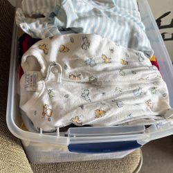 Tub of Boys/Girls Clothing