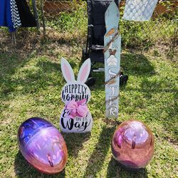 Easter yard deco