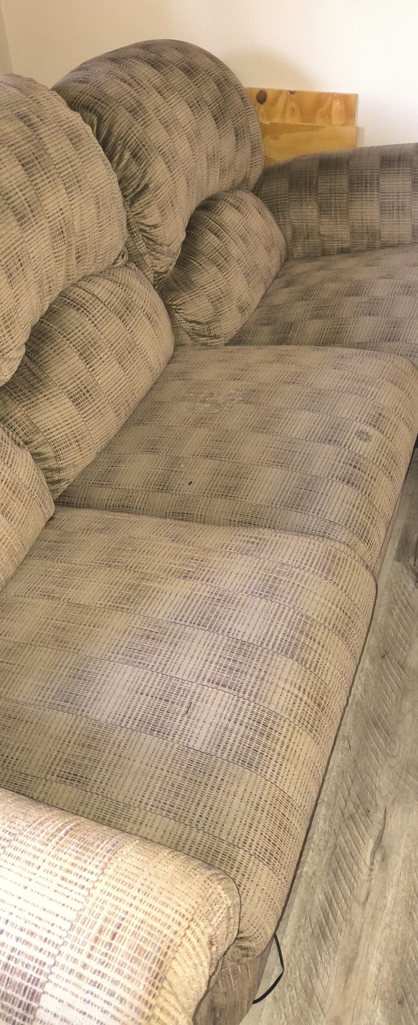 Brown couch