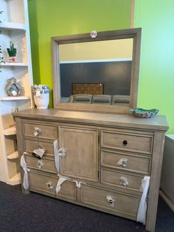 Ashley Dresser with Mirror,$320
