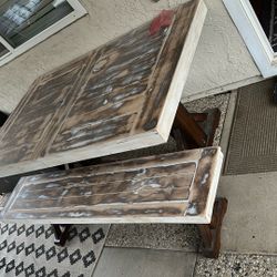 Used Solid Wood Table 