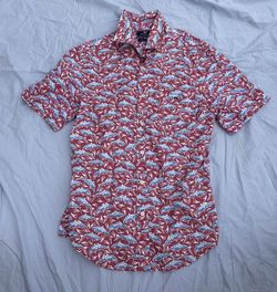mens vineyard vines short sleeve button shirt
