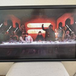 Star Wars Last Supper Frame 