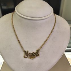 10k Solid Gold Necklace With Pendant 8.3 Gram 20 Long Layaway Available 10%dwon If You Interested Please Make Sure You Ask For Maribel Thank You 