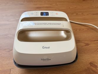 Heat press Cricut EasyPress Martha Stewart Edition