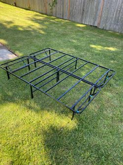 Foldable Metal Full Bed Frame