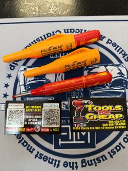 PICA BIG INK XL MARKER-RED $12 EACH