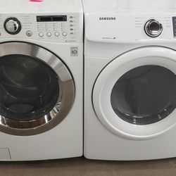 Kenmore, Samsung Hevy Duty Front Load Washer And Dryer Set 
