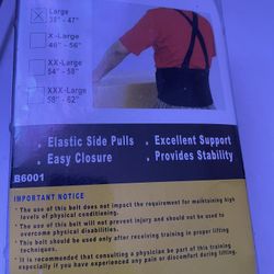 Back Support Belt