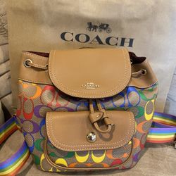 Coach Pride Small Backpack Limited Edition 