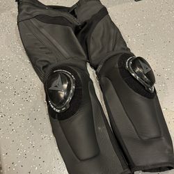 Dainese Delta 4 Perforated Leather Motorcycle Pants - Size 46