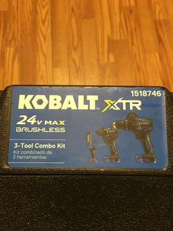 Kobalt XTR  combo set NEW