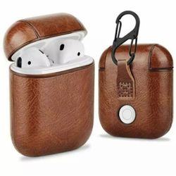 Leather Airpods Carrying Case