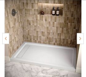 Brand new in box SHOWER BASE 60"X36"