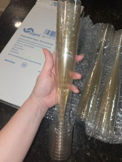 Plastic Champagne Flutes, 30 Pack, Gold Glitter, 4.5 Oz
Plastic Champagne Glasses, Disposable, for Wedding, Party, Events