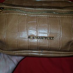 Juicy Couture Cognac Fanny Pack/ Accent Belt L/XL