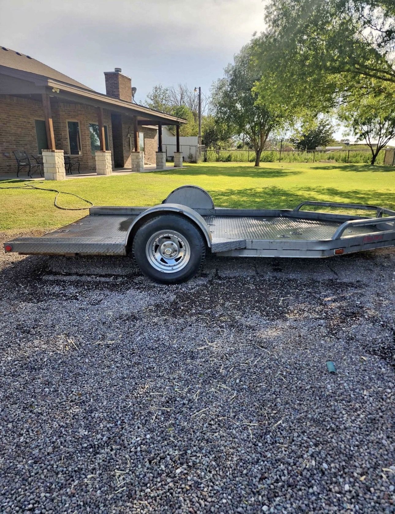Big Tex Motorcycle Trailer