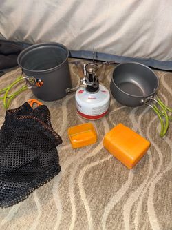 Lightweight Backpacking Cooking Set