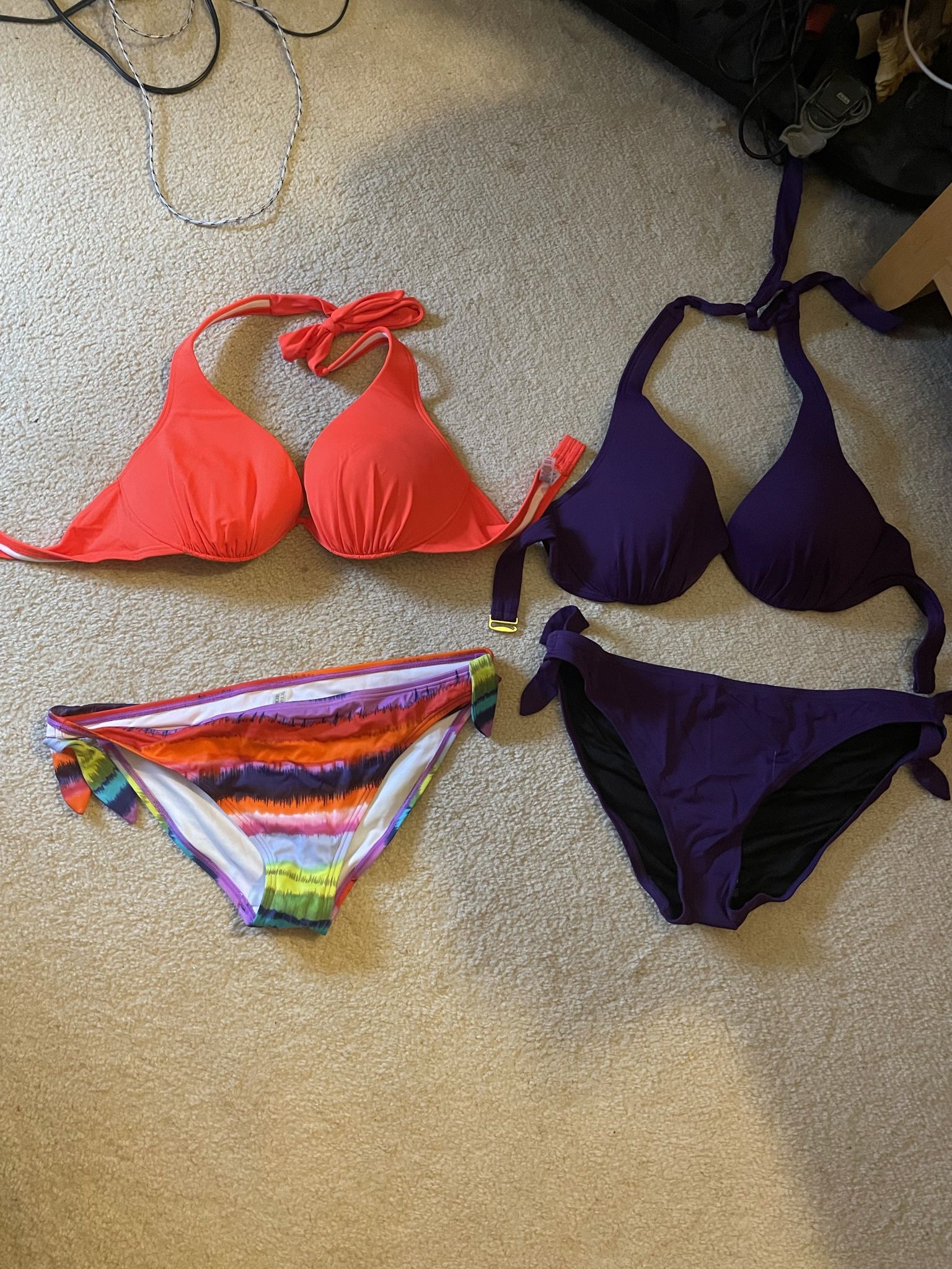 Victorias Secret Bikini Lot New 36d Xl