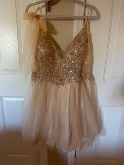 Dress Champagne Color