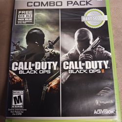 COD BLACK OPS COMBO PACK XBOX 360
