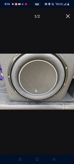JL Audi W6v3 12" subwoofer