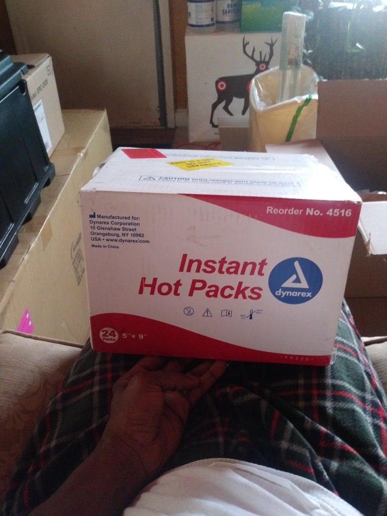 Instant Hot Packs By Dynarex