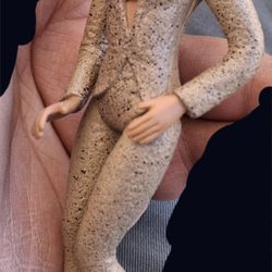 Vintage 90s Spice Girls Doll Toy Figure, Scary Spice Toy Figure, Spice Girl PVC Toy Figure, Spice Girls Scary Spice Doll, 90s girl band doll