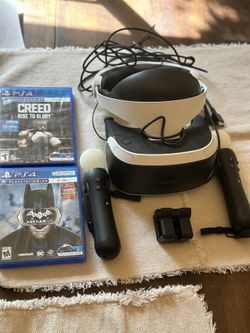 Playstation 4 VR Set With 2 Games