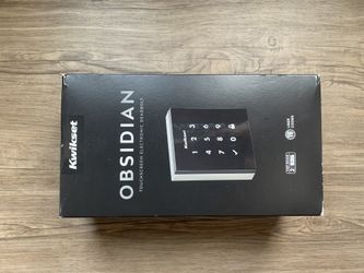 Touchscreen door lock