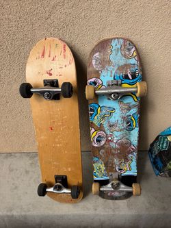 skateboards
